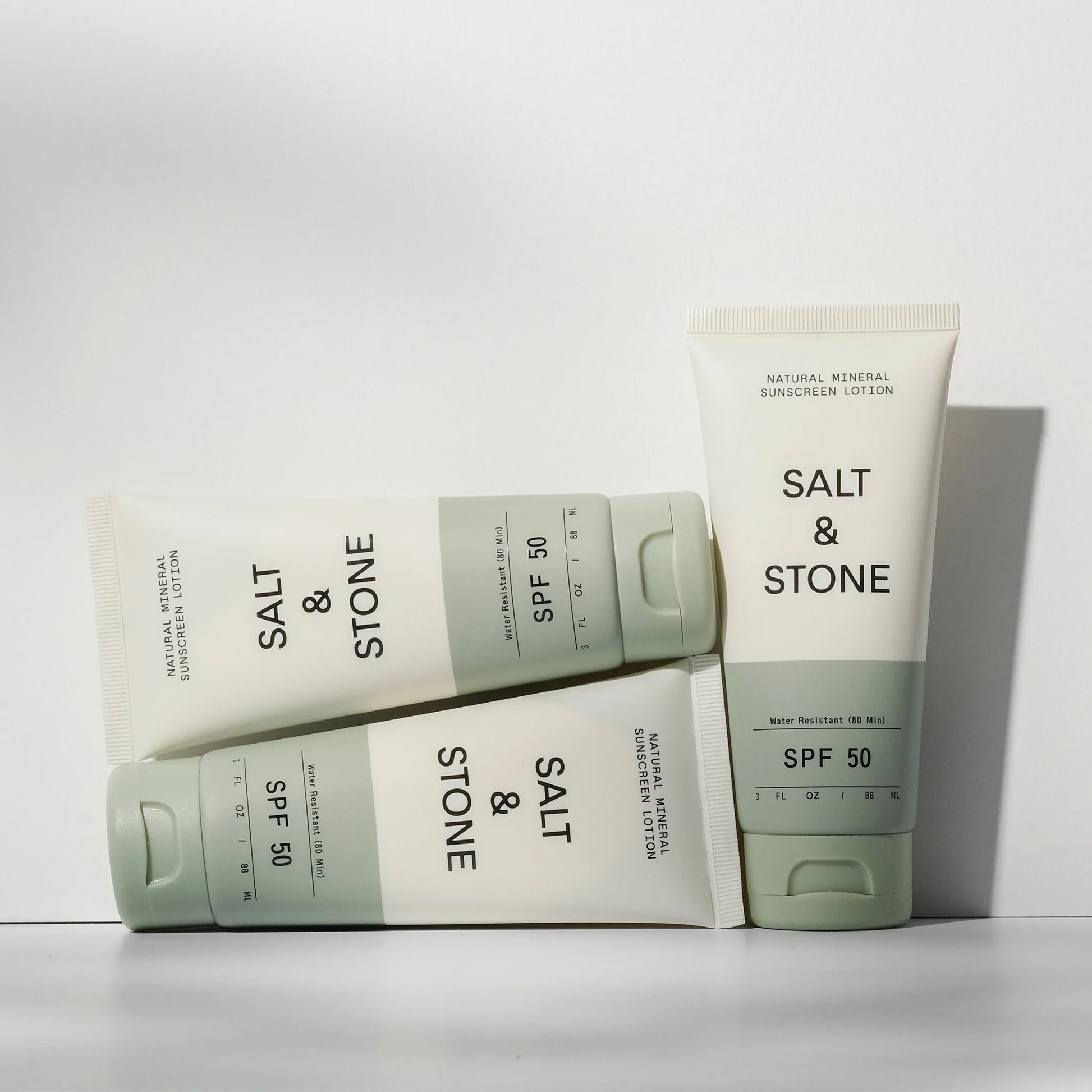 Lotion solaire minérale naturelle Salt &amp; Stone SPF 50